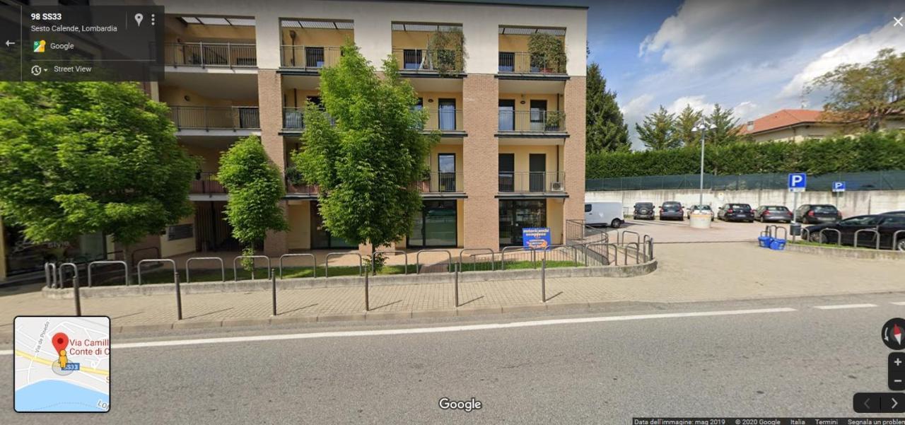 Apartment Victoria, Cozy Studio Flat Near Leonardo Academy Sesto Calende Luaran gambar